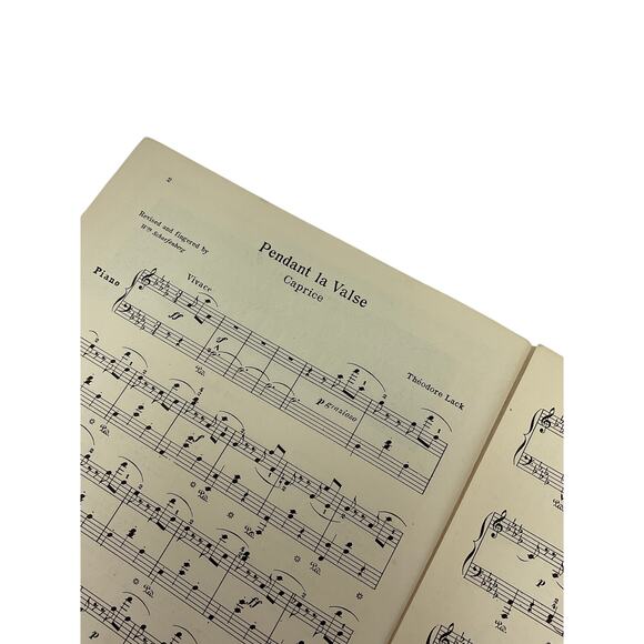 1890 Pendant la Valse Sheet Music Piano Compositions by French Composers - Picture 3 of 5